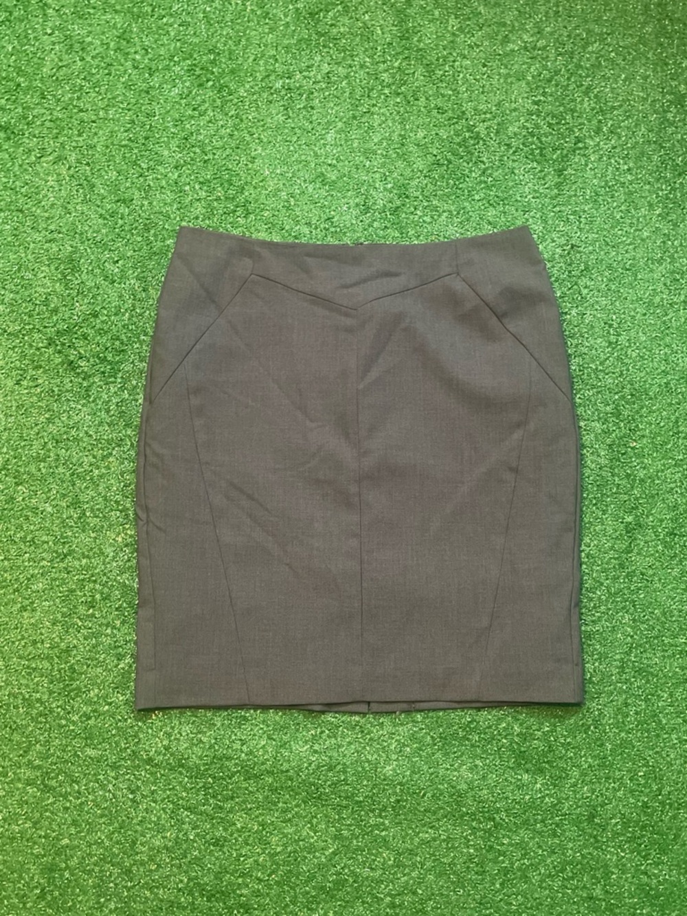 Worthington Charcoal Gray Pencil Skirt